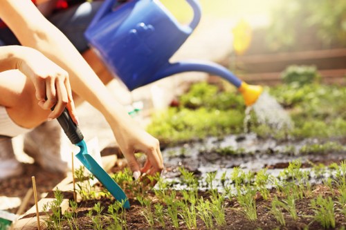 Client raising a gardening service concern