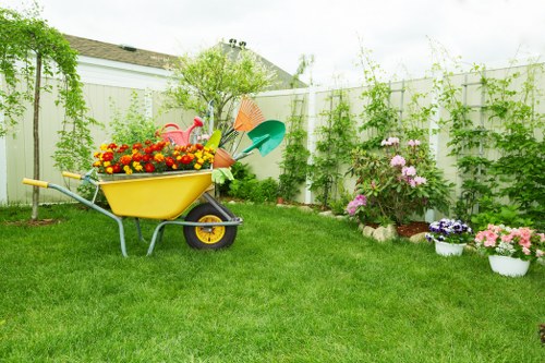 Gardeners in Harold Park creating a vibrant and well-kept outdoor space